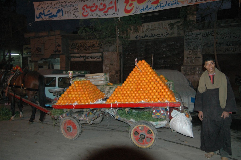 empilement d'oranges