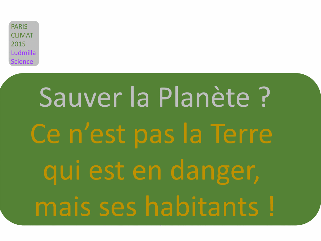 habitants terre sauver planète
